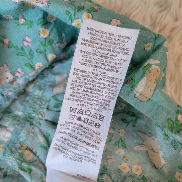 Boden Girls Kids Midi Tiered Skirt Spring Bunnies 6-7Y - Picture 4 of 5